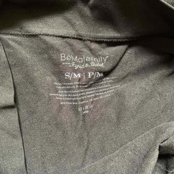 Black BeMaternity Ingrid and Isabel leggings. Size small medium. - Picture 6 of 6